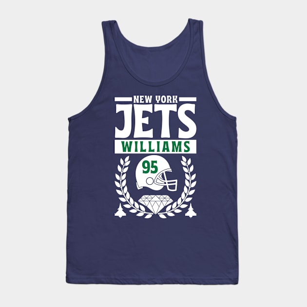 New York Jets Williams 95 American Football Edition 2 Tank Top by Astronaut.co